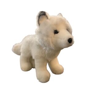 Douglas Arctic Fox Plush White Standing Stuffed Animal Tundra Toy 15 Inch